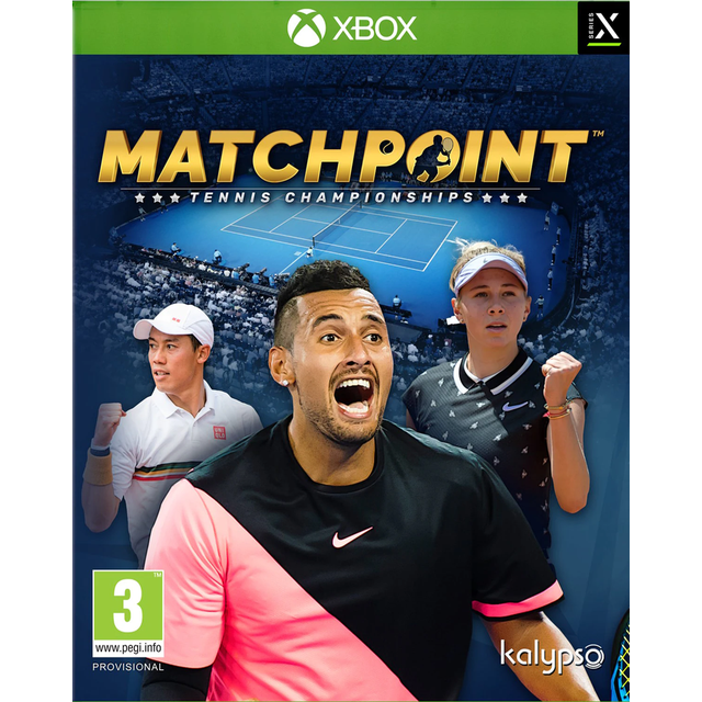 Matchpoint: Tennis Championships – Legends Edition – Xbox One / Xbox Series X – spilomslag