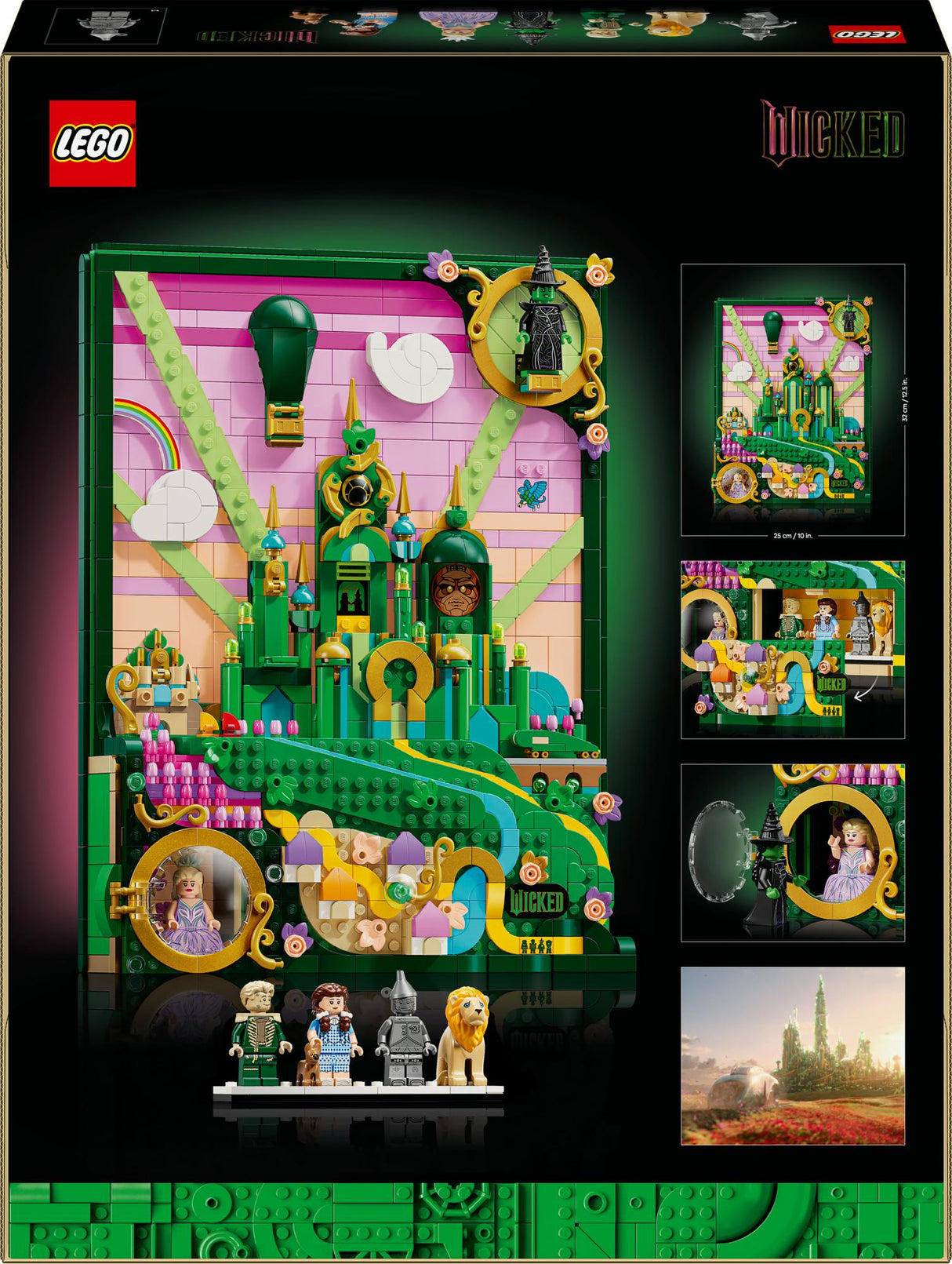 LEGO - Wicked - Emerald City Wall Art (75685) LEGO