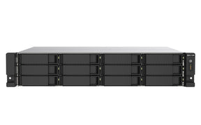 QNAP TS-1273AU-RP-8G – front med 12 drevbåse