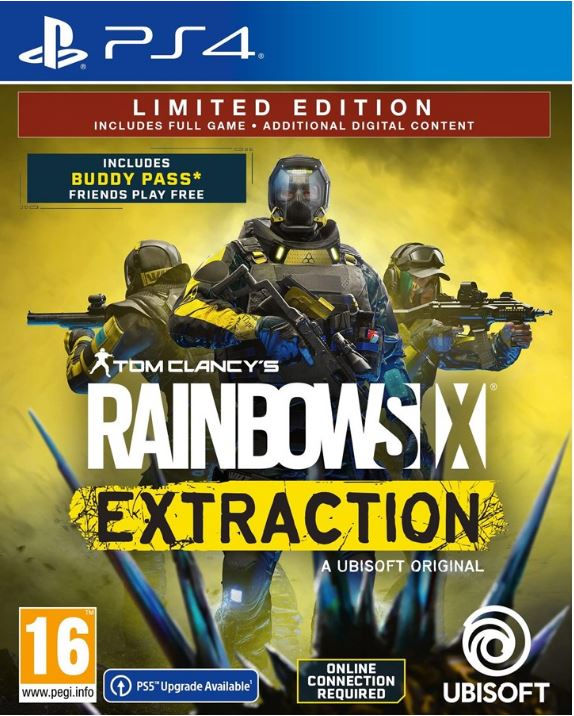 Tom Clancy's Rainbow six: Extraction (Limited Edition) (FR/NL/Multi in Game) – PlayStation 4