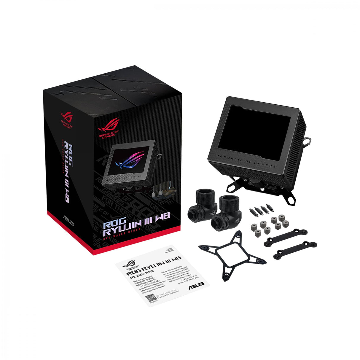 ASUS RYUJIN III CPU Water Block Black ASUS