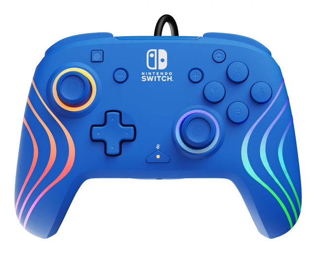 PDP Afterglow Wave Wired Controller Blue Switch PDP