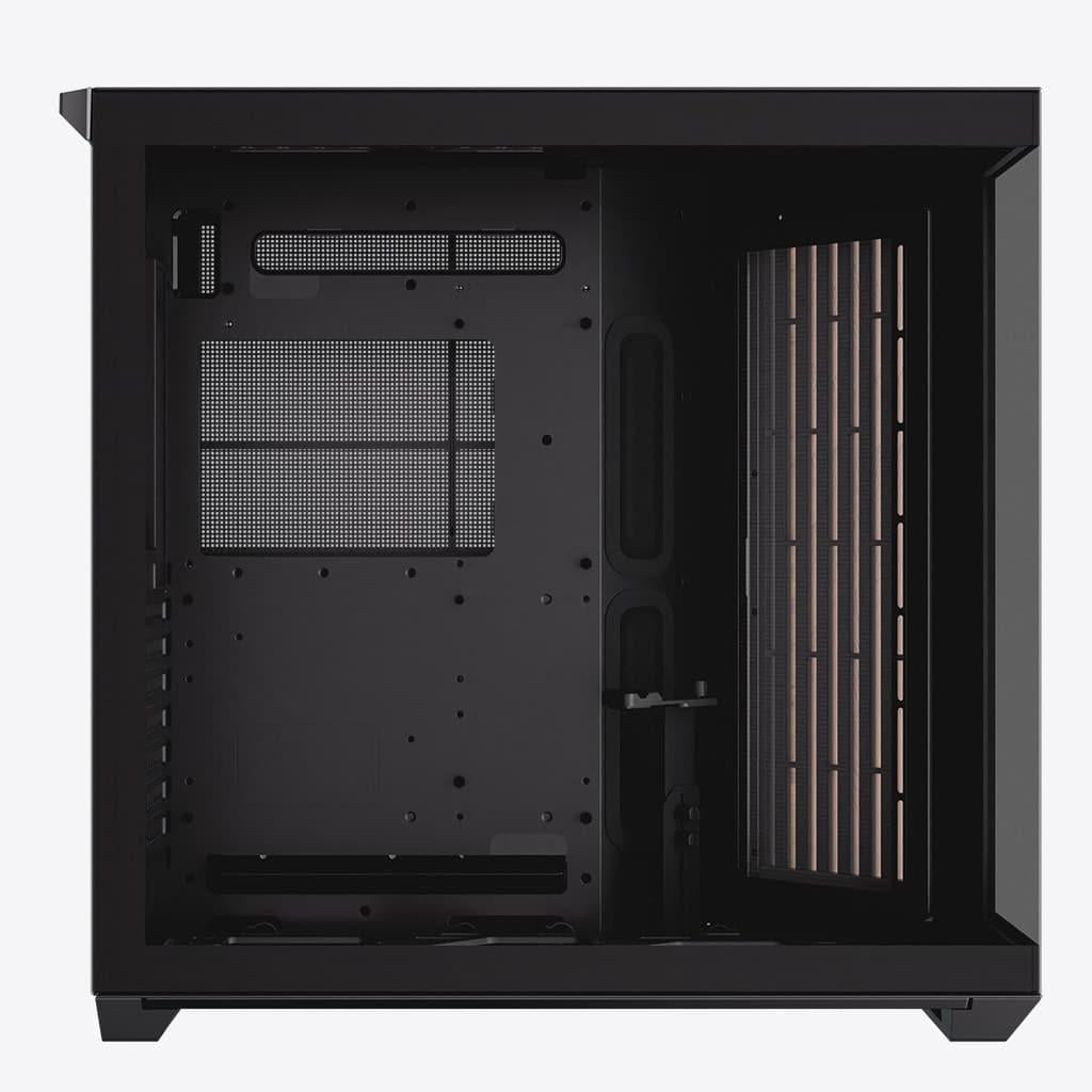 APNX V1, Midi-Tower, ATX, Tempered Glass - Wood, black Aerocool Advanced Technologies Co., LTD (APNX)