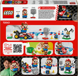 LEGO - Super Mario - Mario Kart™: Interactive LEGO® Mario™ & Standard Kart (72043) LEGO