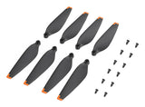 DJI Mini 3 / Lito-propeller – 2 par med skruer – Propeller og skruer vist fra siden