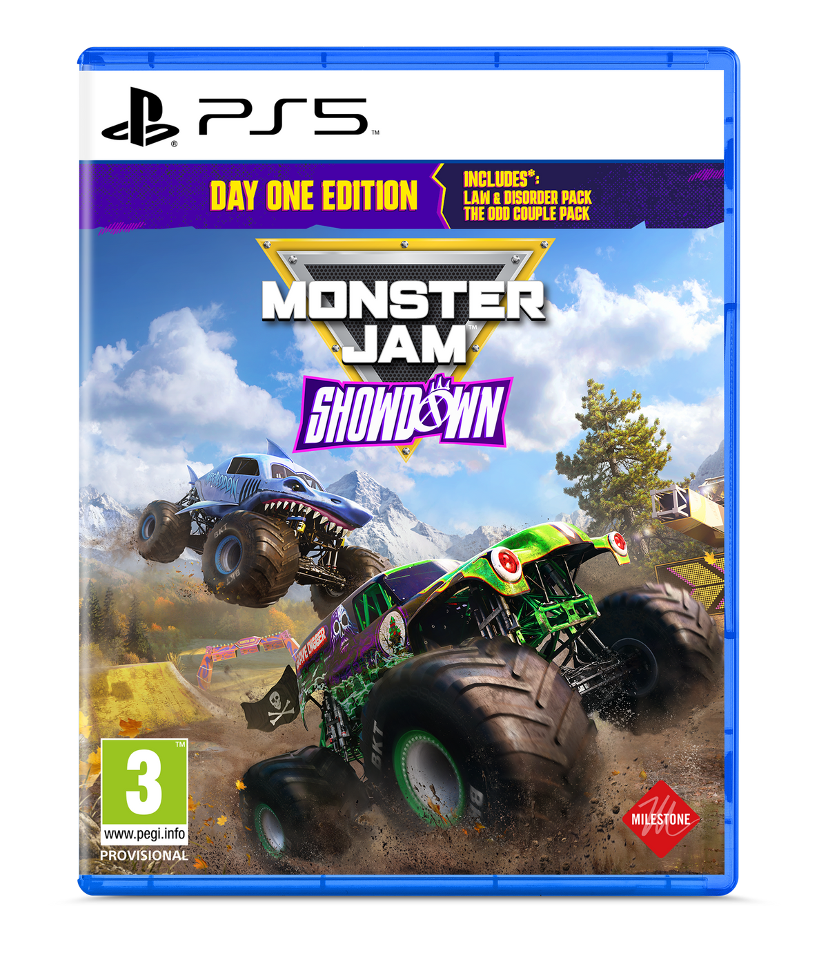 Monster Jam Showdown (Day 1 Edition) - PS5 - produktbillede 2