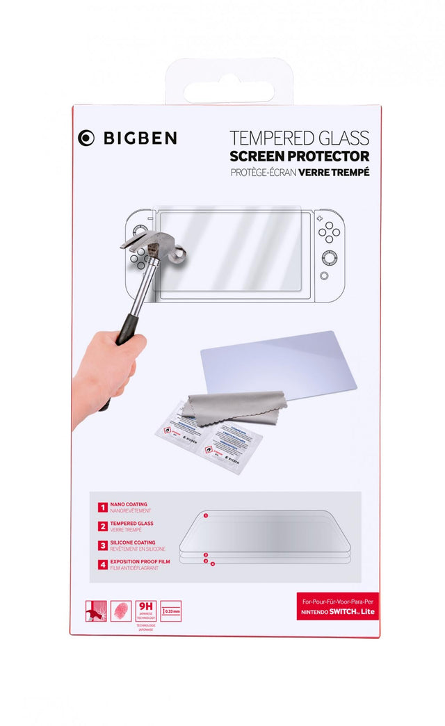 Switch Lite Tempered Glass Nacon