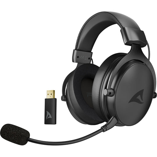 Sharkoon Skiller SGH40W, gaming headset black, USB-A dongle, 3.5 mm jack Sharkoon