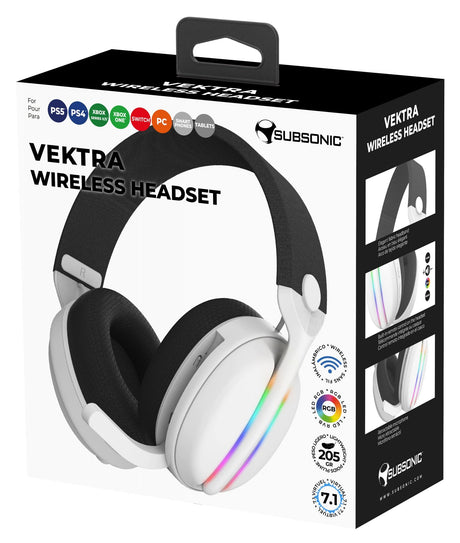 Subsonic Wireless Headset All Platforms + Led + 7.1 MULTI Subsonic