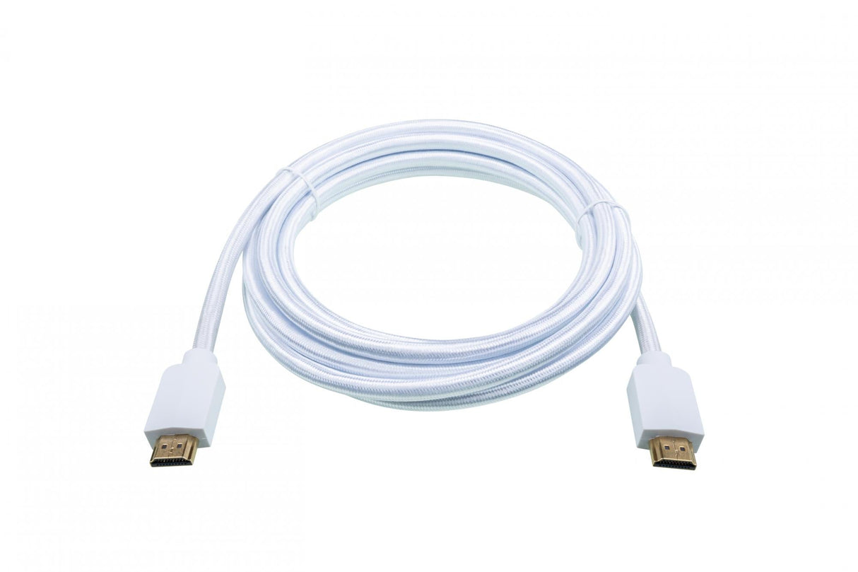 Nacon HDMI Cable 2.1 Braided, 8K - 3m, White Nacon