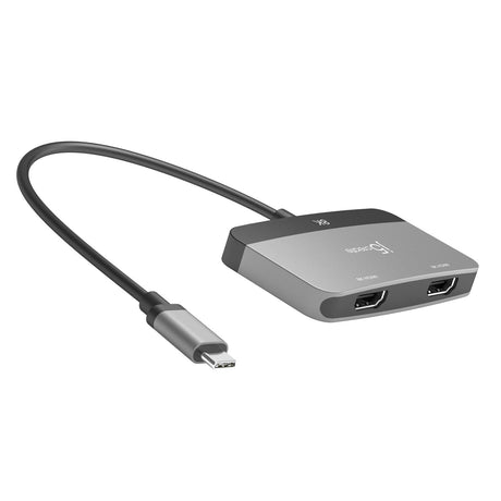 J5 8K USB-C TO DUAL HDMI DISPLAY ADAPTER J5