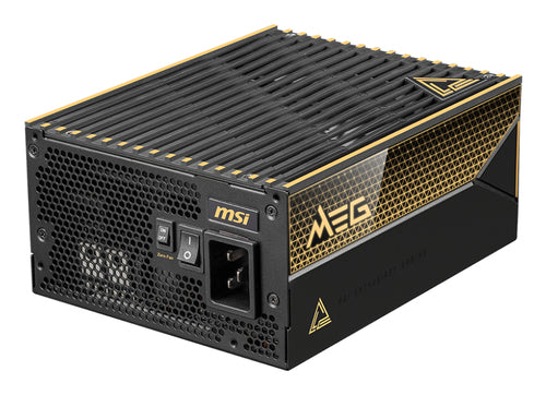 MSI MEG Ai1600T PCIE5 1600 W strømforsyning - 80 PLUS Titanium