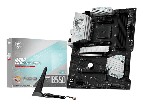 MSI B550 GAMING WIFI bundkort - AM4, ATX - visning 1