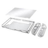 Nyko Thin Case – transparent cover til Nintendo Switch – coversæt og skærmbeskyttelse