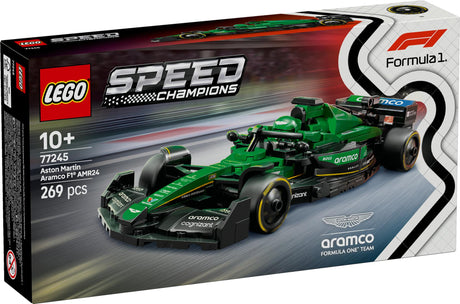 LEGO 77245 Speed Champions Aston Martin Aramco F1 AMR24 Racing Car LEGO