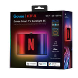 Govee - TV Backlight 3 Lite (55–65 inch) - Netflix Edition – Elevate Your Viewing Experience Govee