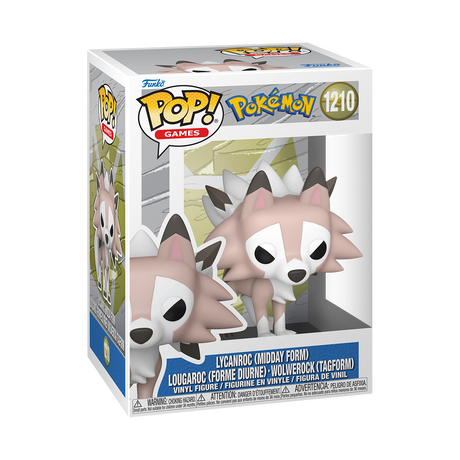 Funko Pop! - Pokemon Lycanroc Midday (92410) Funko Pop!