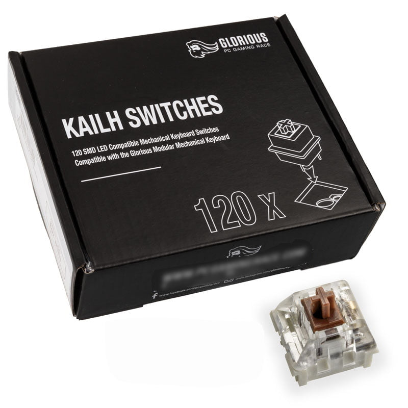 Glorious Kailh Speed ​​​​Bronze Switches (120 Stück) 