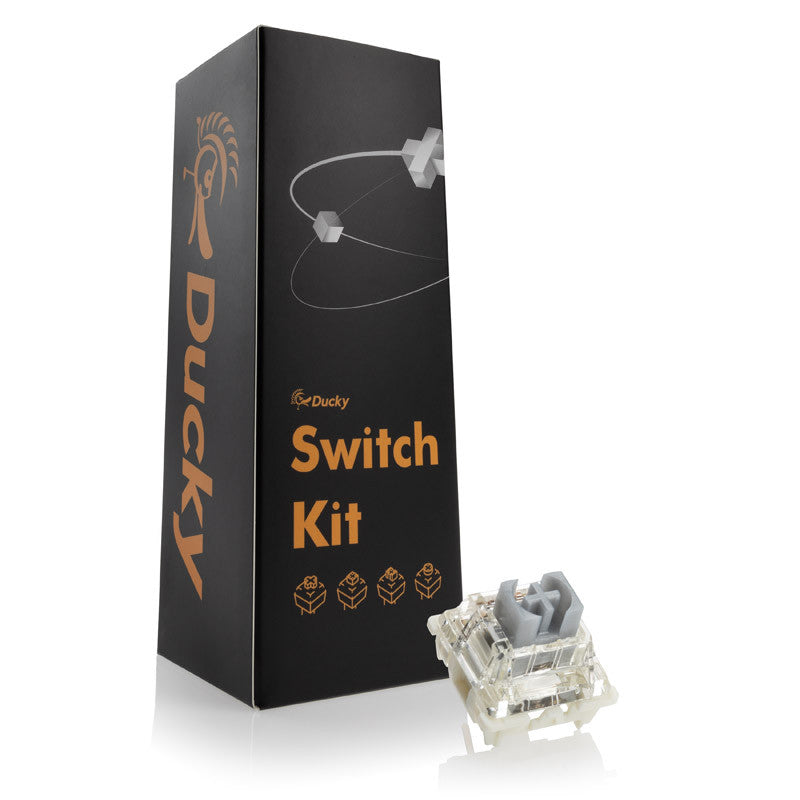 Ducky Switch Kit – Gateron G Pro Silber – 110 Stück
