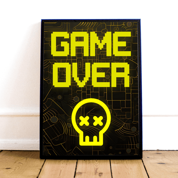 „Game Over“-Poster
