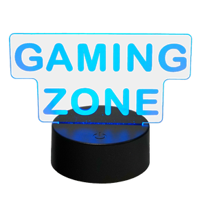 MECHARITE 3D LED Lampe - Gaming Zone Mecharite