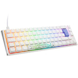 Ducky One 3 – Classic Pure White Nordic – SF 65 % – Cherry Silent Red