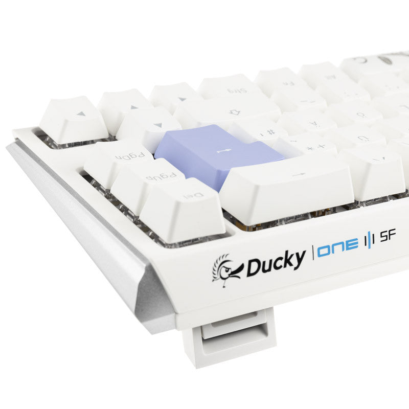 Ducky One 3 – Classic Pure White Nordic – SF 65 % – Cherry Silent Red