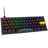 Ducky One 2 Pro – Classic Schwarz/Weiß Nordic – Mini 60 % – Kailh Box Red