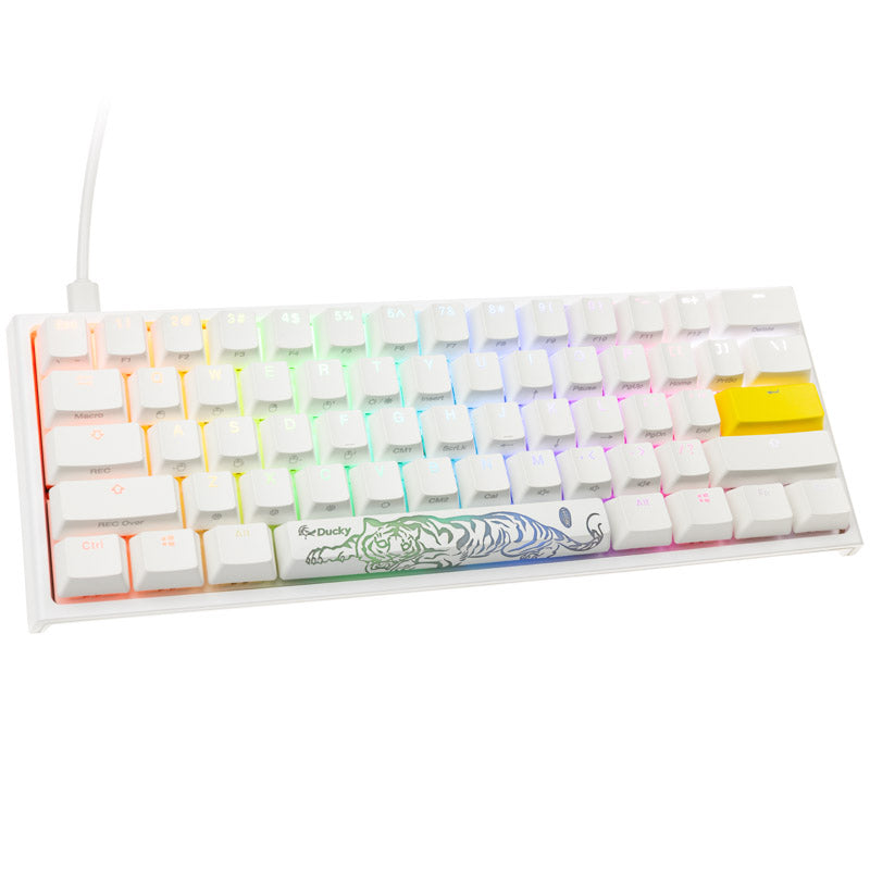 Ducky One 2 Pro – Classic Pure White Nordic – Mini 60 % – Kailh Box White