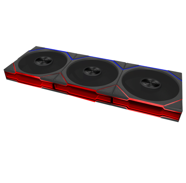 Lian Li UNI FAN TL FLEX 120 Sort (3pcs) with controller