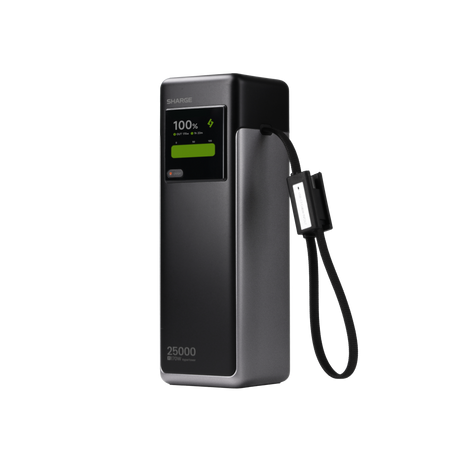 SHARGE HyperTower 170 powerbank - 25.000 mAh - sort