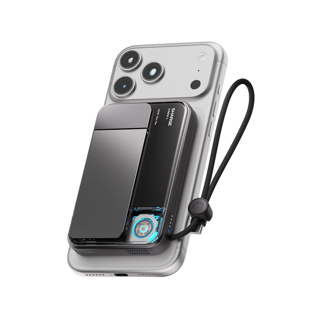 SHARGE ICEMAG 3 magnetisk powerbank - 10.000 mAh - sort
