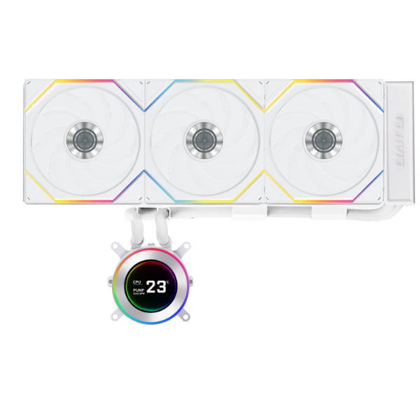 Lian Li HydroShift II LCD-C 360TL FLEX - hvid