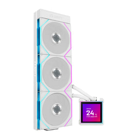 Lian Li HydroShift II LCD-S 360TL FLEX - hvid