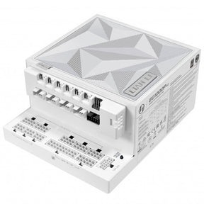 Lian Li EDGE Platinum V2 1000W with EDGE Hub V2 White – produktbillede