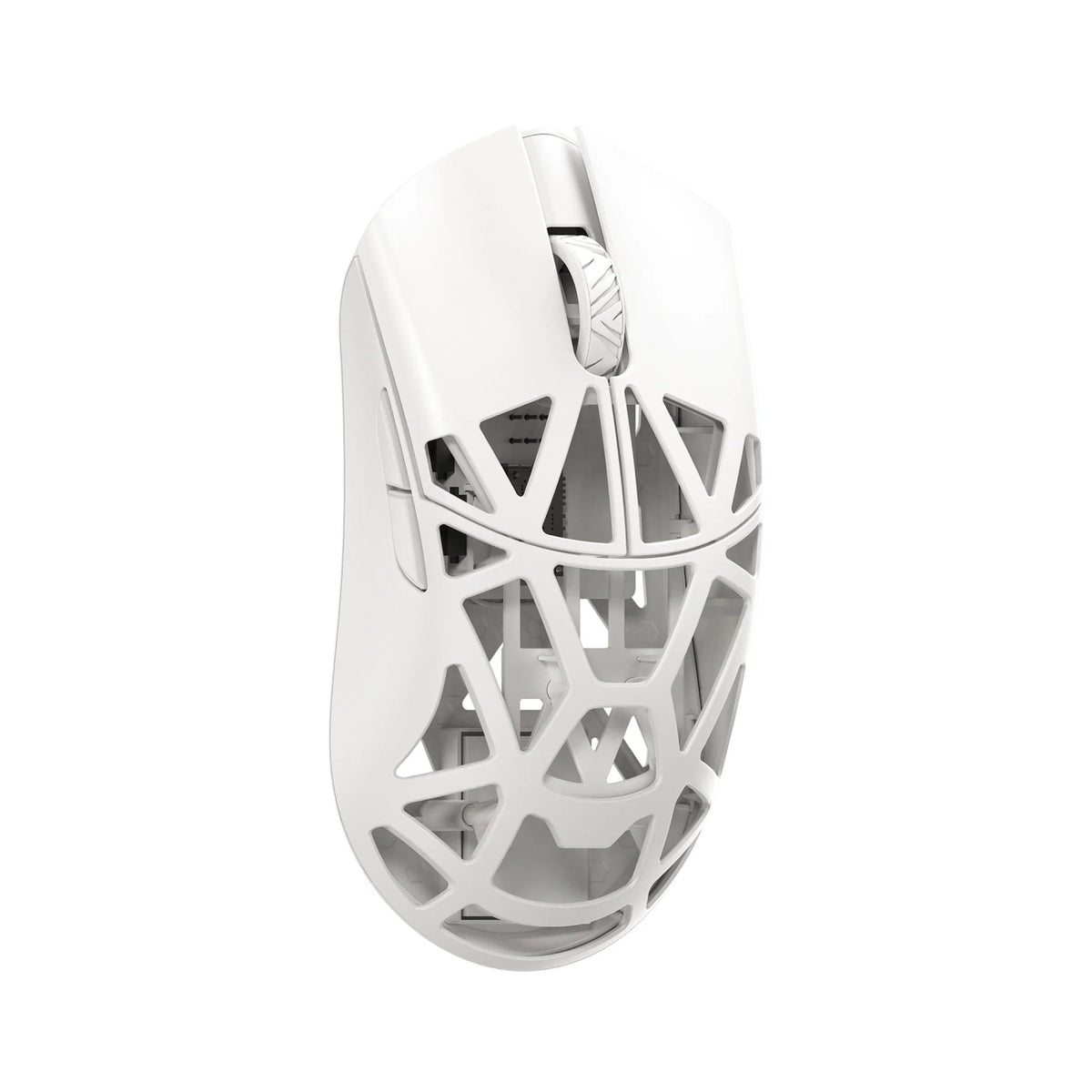 WLMouse Beast X Pro Solid Sides - White (Omron Optical) Wireless 8K Magnesium Mouse – produktbillede