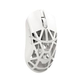 WLMouse Beast X Pro Solid Sides - White (Omron Optical) Wireless 8K Magnesium Mouse – produktbillede