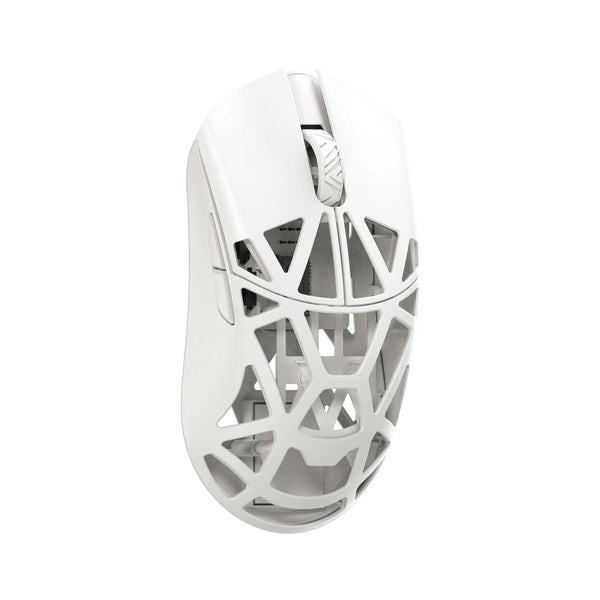 WLMouse Beast X Pro Solid Sides – hvid, Omron Optical