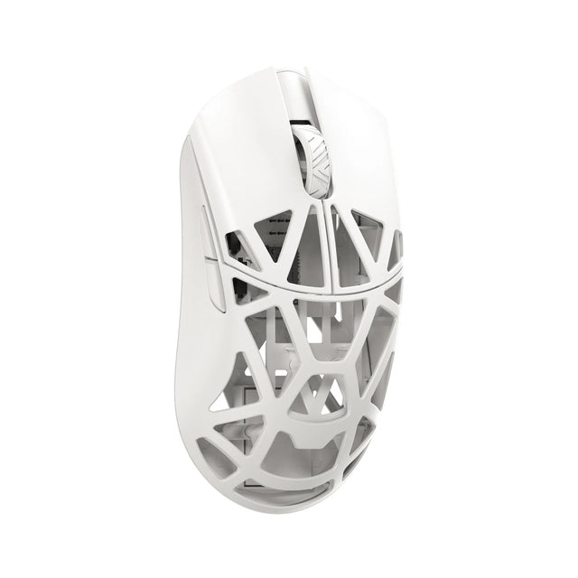 WLMouse Beast X Pro Solid Sides - White (Omron Optical) Wireless 8K Magnesium Mouse – produktbillede
