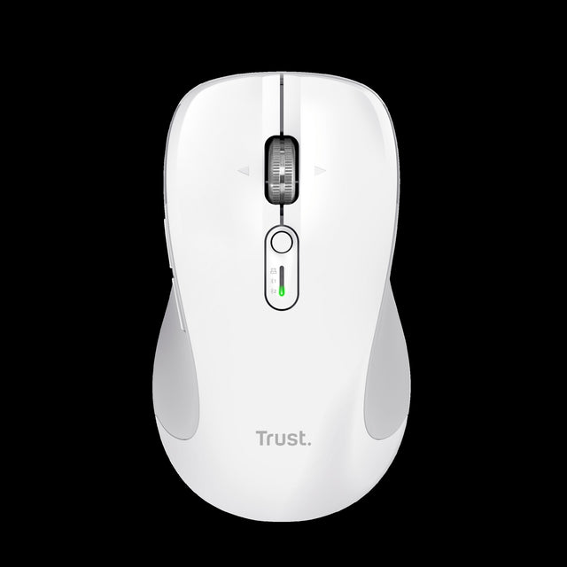 TRUST FERRO HYPERWHEEL WRLS MOUSE - WHITE – produktbillede