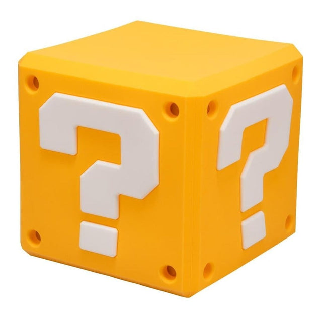 Paladone Super Mario Question Block – SquishyGlo silikonelampe