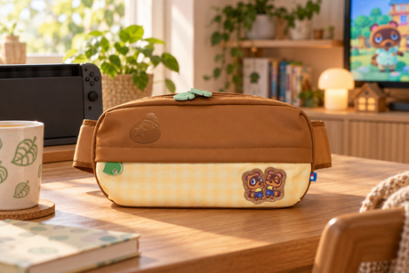 Stemningsbillede – HORI Adventure Pack – Animal Crossing – Switch 2 – brun