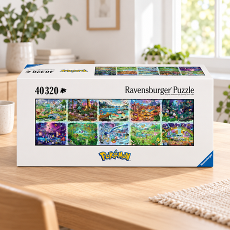 Ravensburger Pokémon-puslespil – 40.320 brikker – stemningsbillede