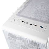 Kolink Observatory Lite Mesh ARGB Midi Tower Gaming Case - White