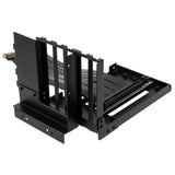 O11DXL-1X-4 Riser-Karte + PCI-Steckplatzabdeckung – PCIe 4.0 – Schwarz