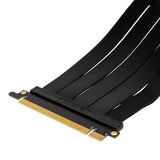 O11DXL-1X-4 Riser-Karte + PCI-Steckplatzabdeckung – PCIe 4.0 – Schwarz