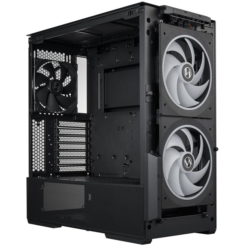 LANCOOL 216 RGB, E-ATX-Gehäuse Midi-Tower – Schwarz