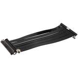 Lian Li PCIe x16 Riser-Kabel – PCIe 4.0, 240 mm 90-Grad-Winkel – Schwarz