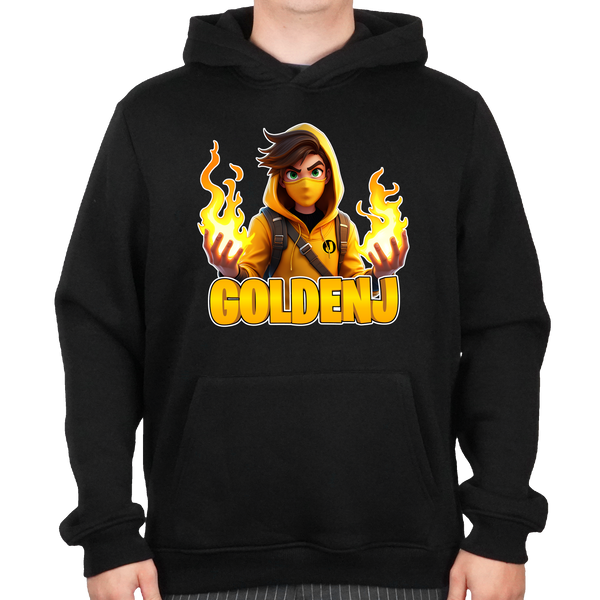 GoldenJ Flame Hoodie