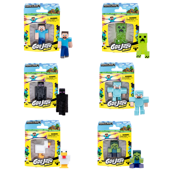 Goo Jit Zu Minecraft Minis serie 4 1 figur